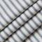 Blue Stain Resistant Performance Pet Friendly Small Scale Stripe Woven Pattern Upholstery Fabric by The Yard - SKU: Denali Lake